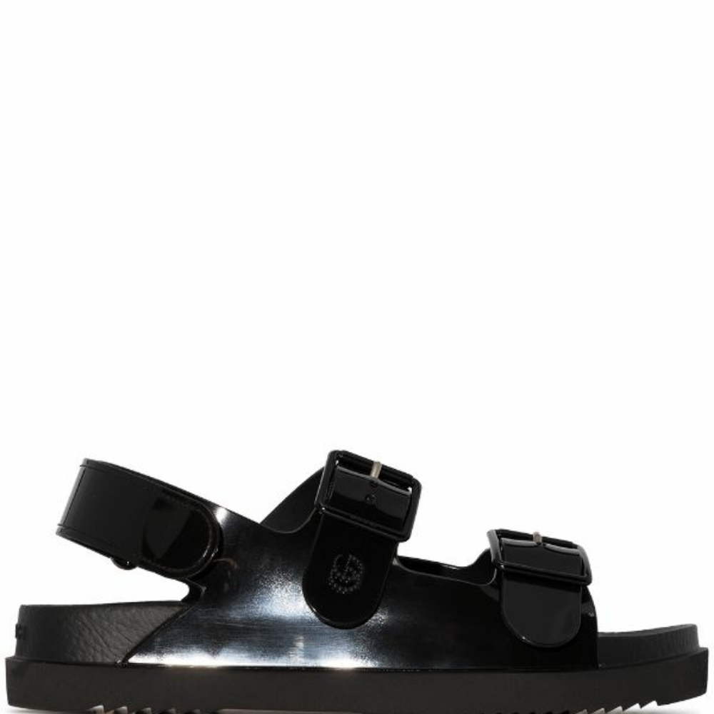 Gucci Isla Flat Sandals - Size 37